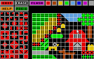 Kidshapes+ atari screenshot